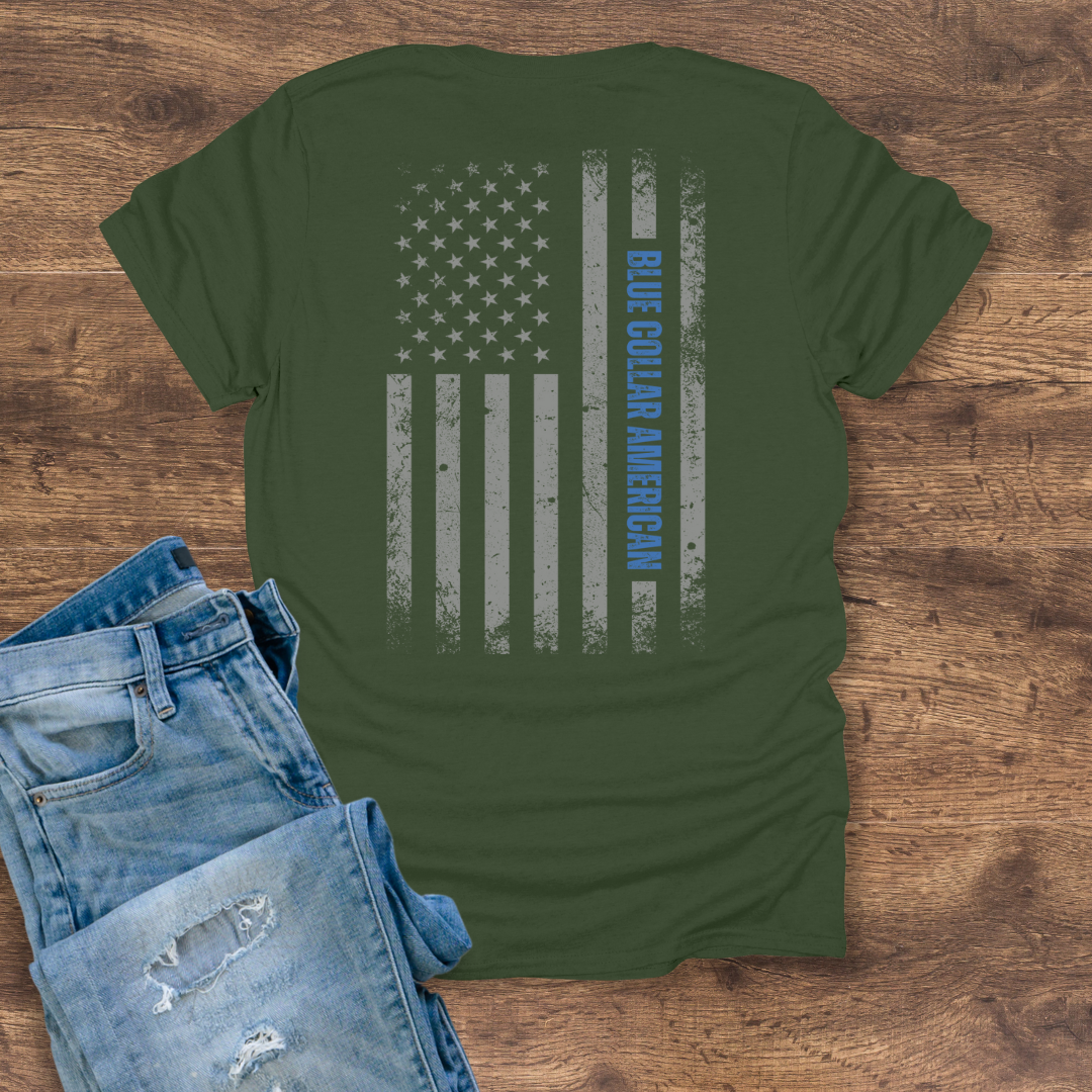 Blue Collar American Tee