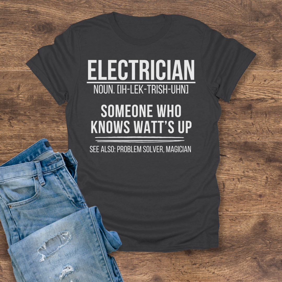 Watt's Up Expert Tee