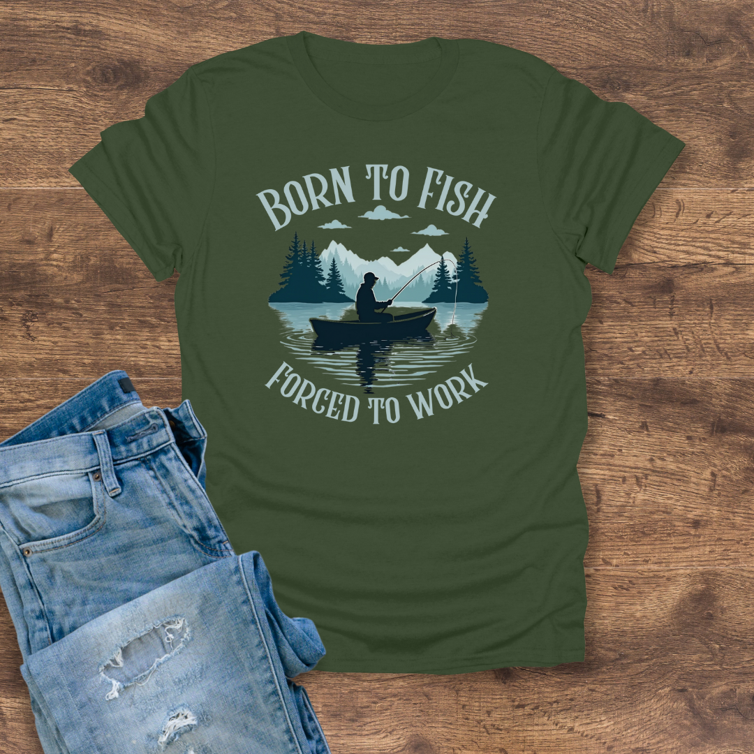 Born To Fish Tee