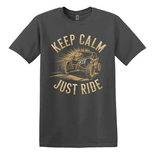 Keep Calm, Just Ride (ATV) Tee