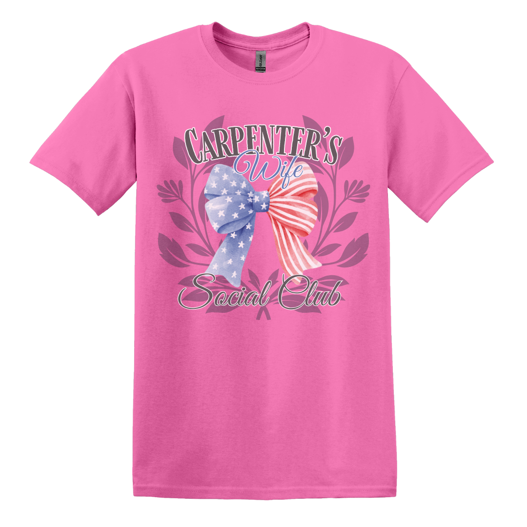 Carpenter's Wife Social Club Women's Tee