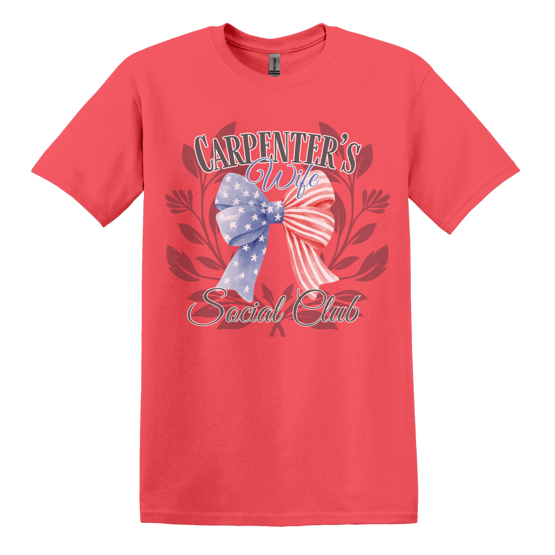 Carpenter's Wife Social Club Women's Tee