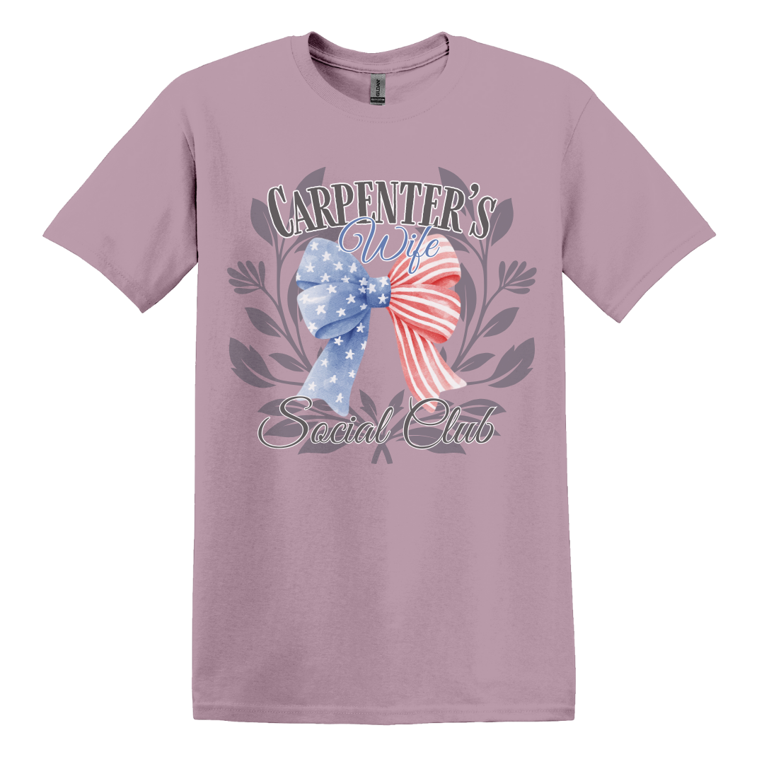 Carpenter's Wife Social Club Women's Tee