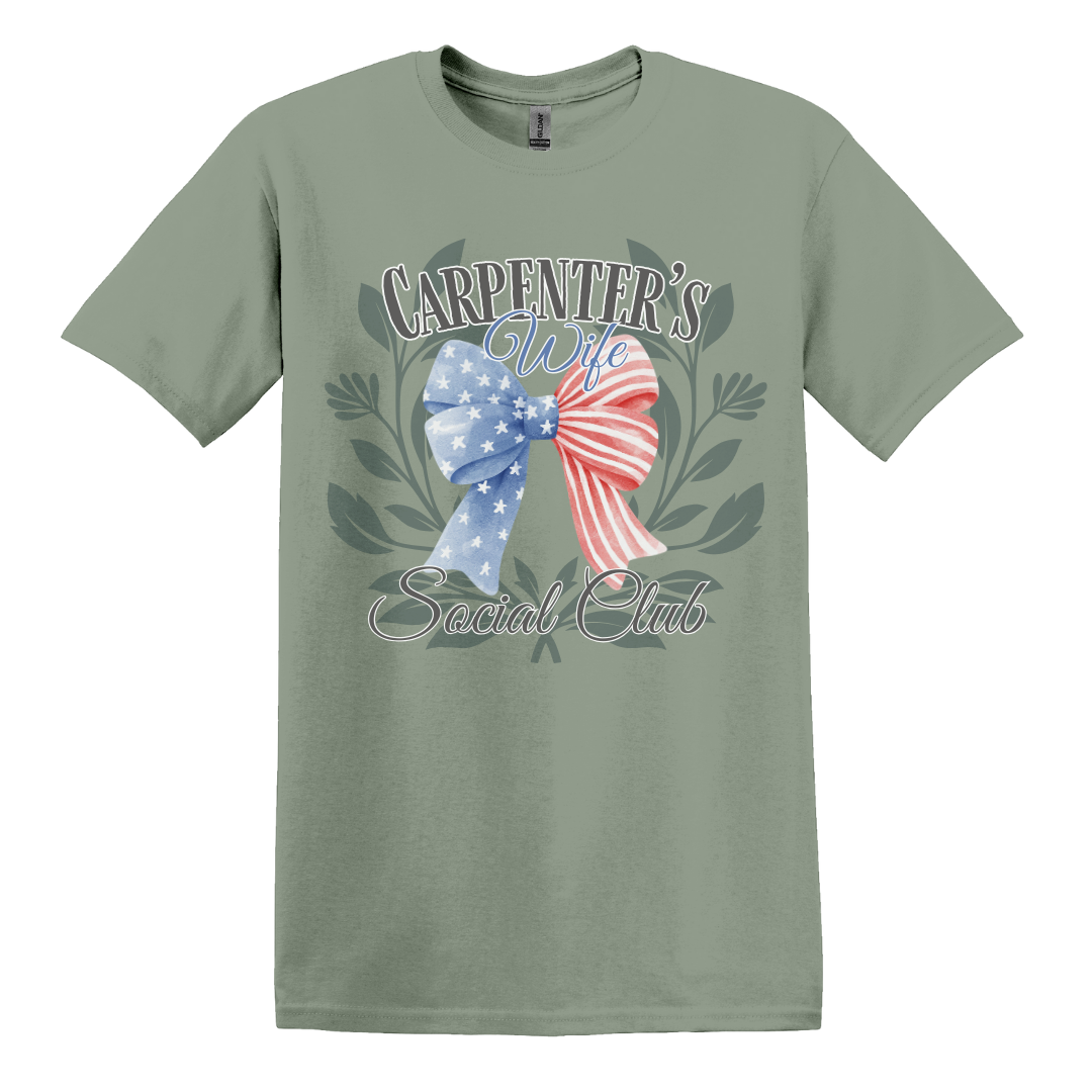 Carpenter's Wife Social Club Women's Tee