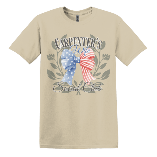 Carpenter's Wife Social Club Women's Tee