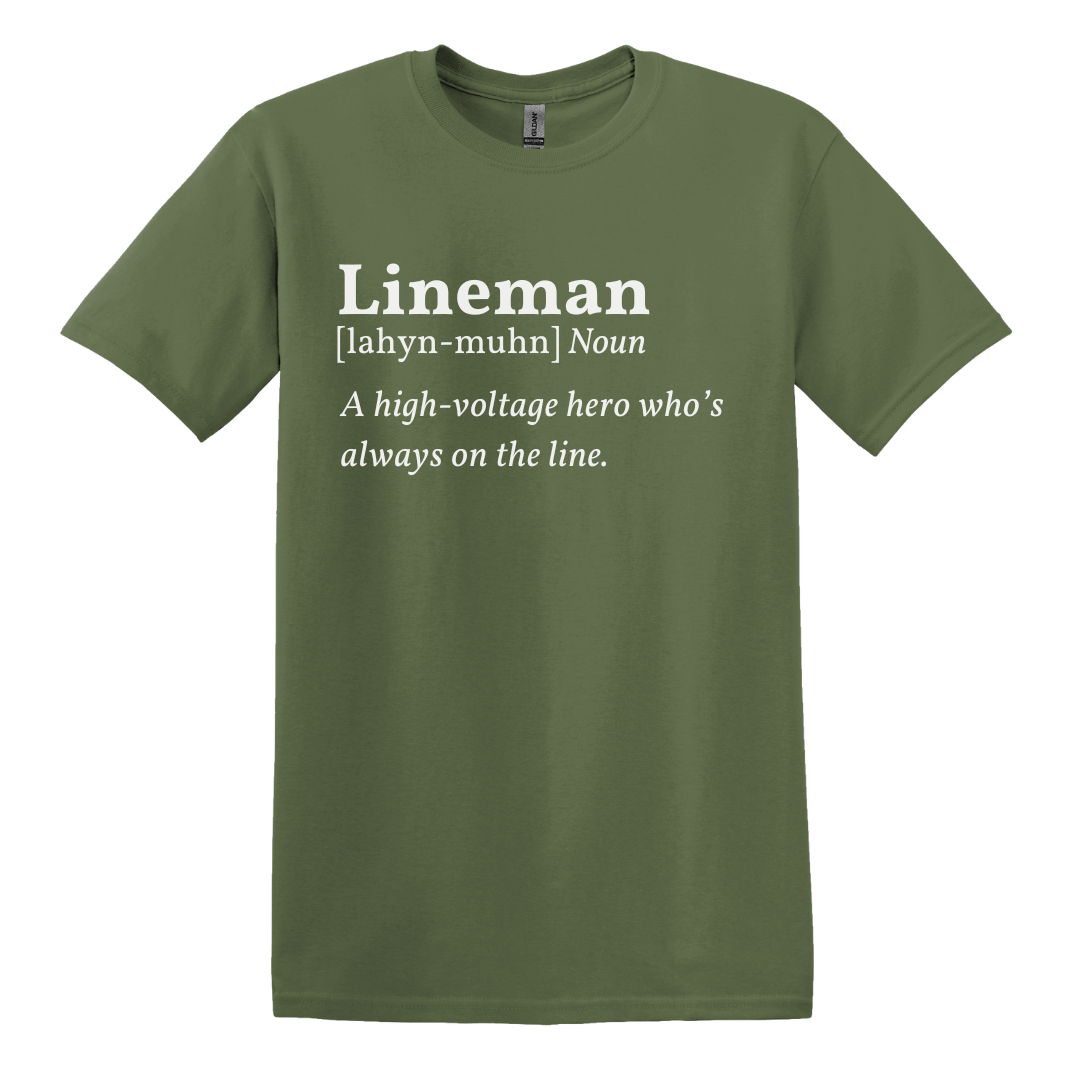 Lineman: High-Voltage Hero Tee