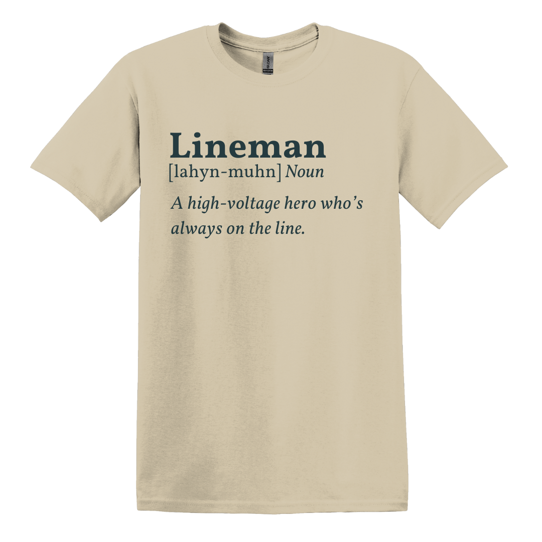 Lineman: High-Voltage Hero Tee