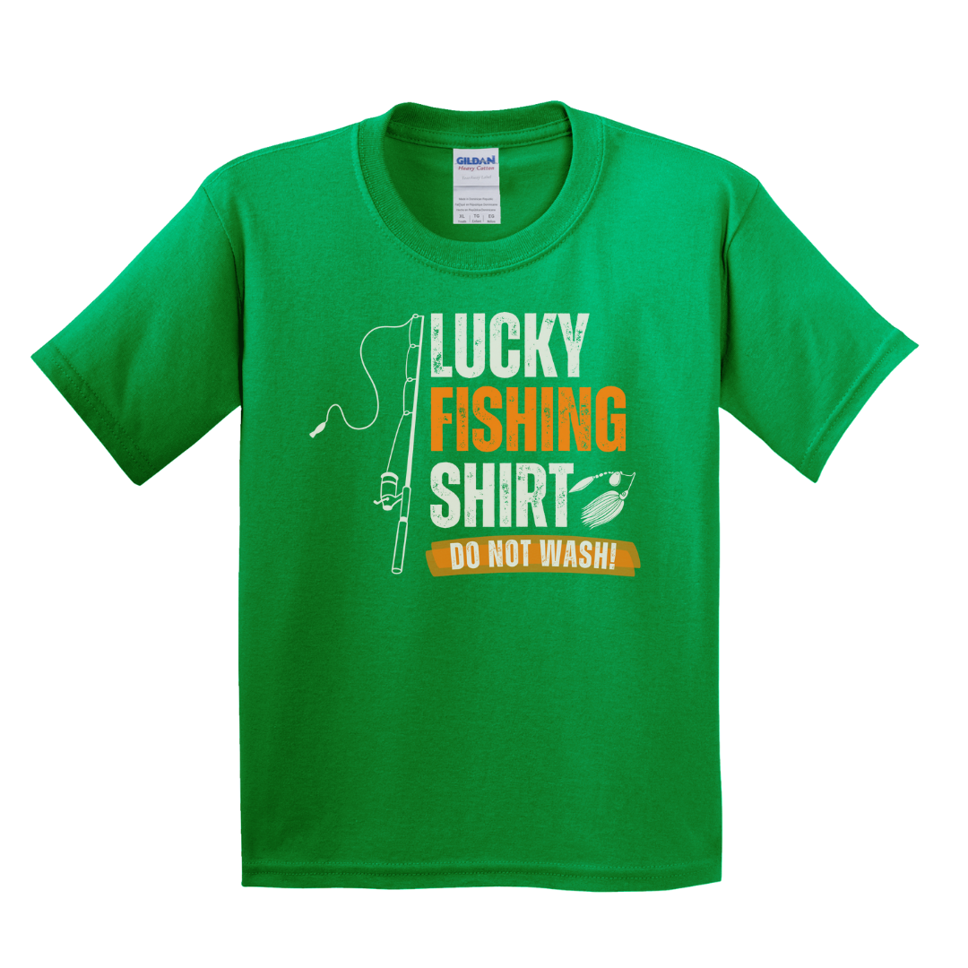 Lucky Fishing Shirt Youth Tee