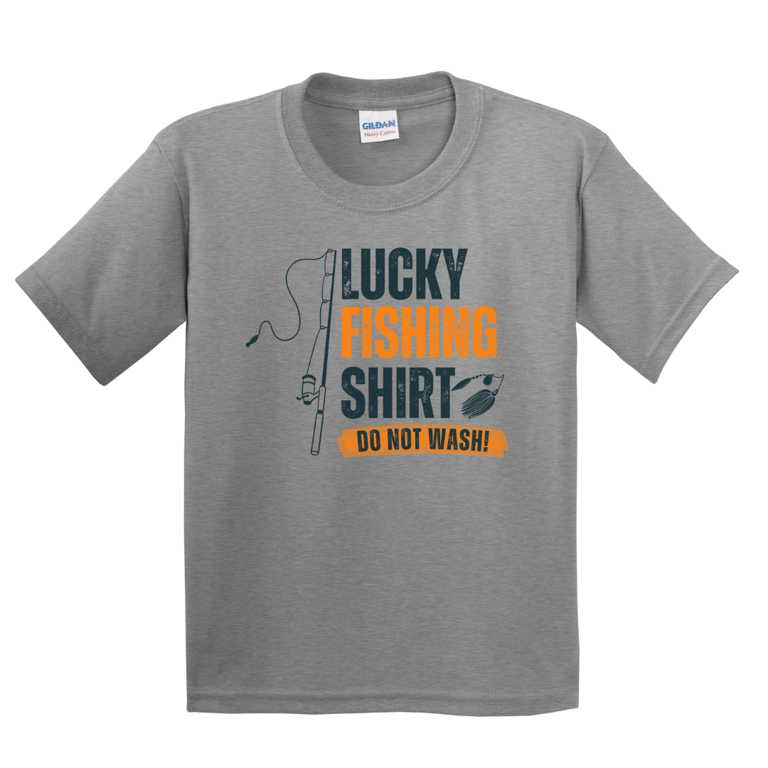 Lucky Fishing Shirt Youth Tee