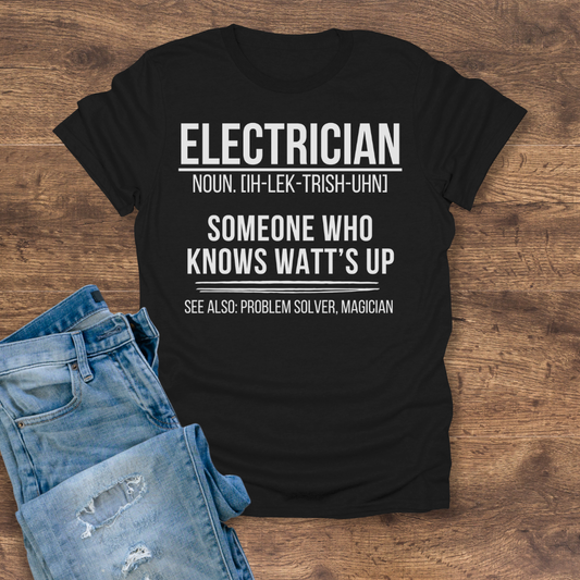 Watt's Up Expert Tee