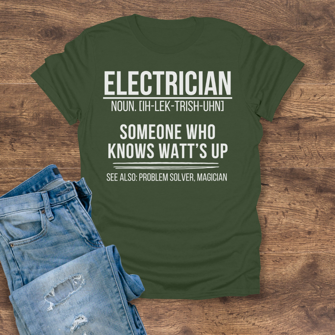 Watt's Up Expert Tee