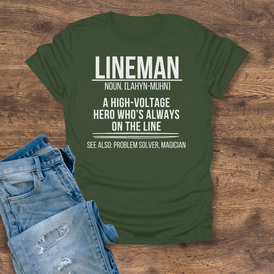 High-Voltage Hero Tee