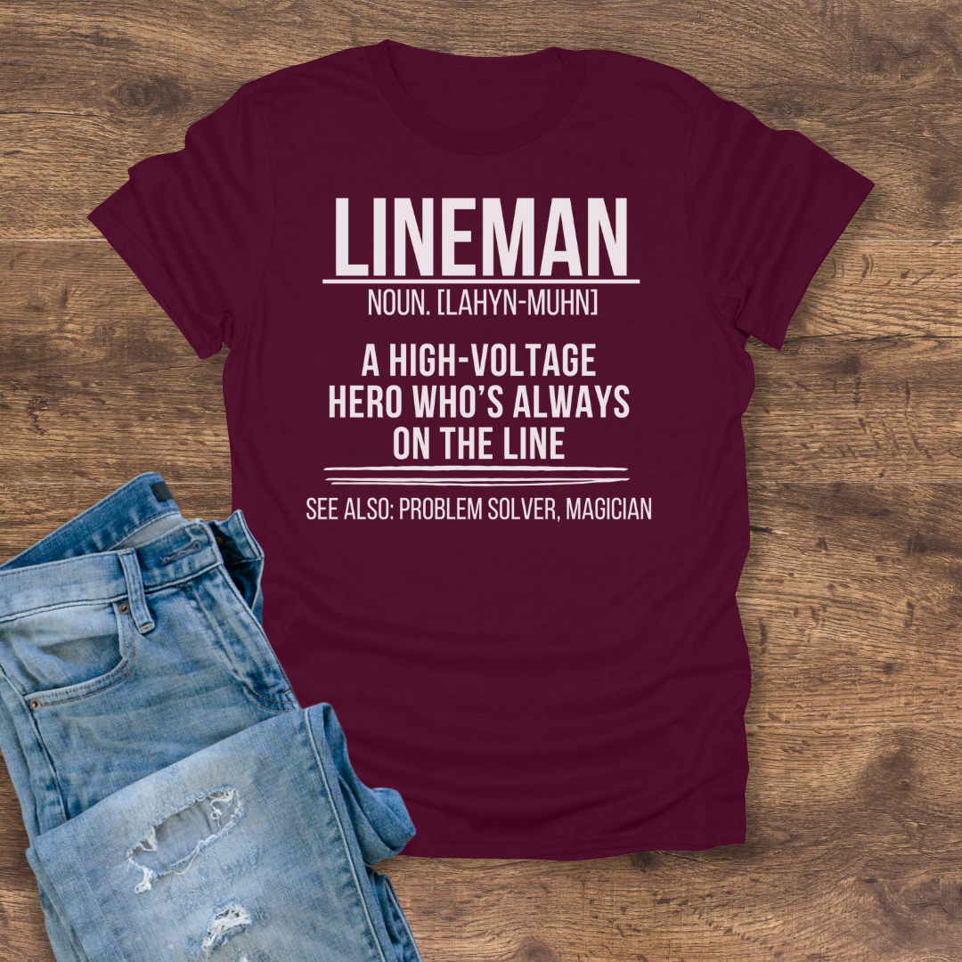 High-Voltage Hero Tee