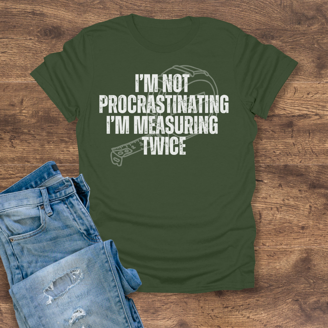 I'm Not Procrastinating Tee