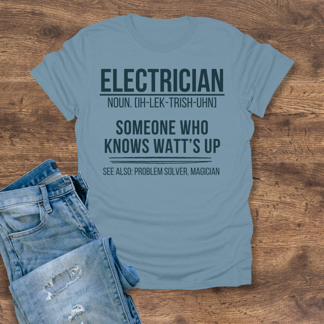 Watt's Up Expert Tee