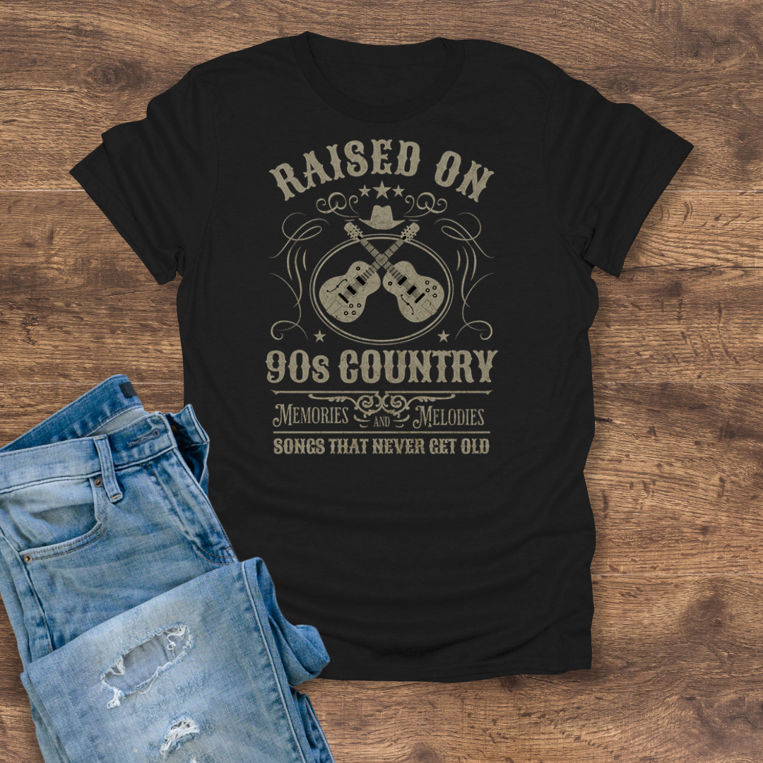 Raised on 90s Country Tee