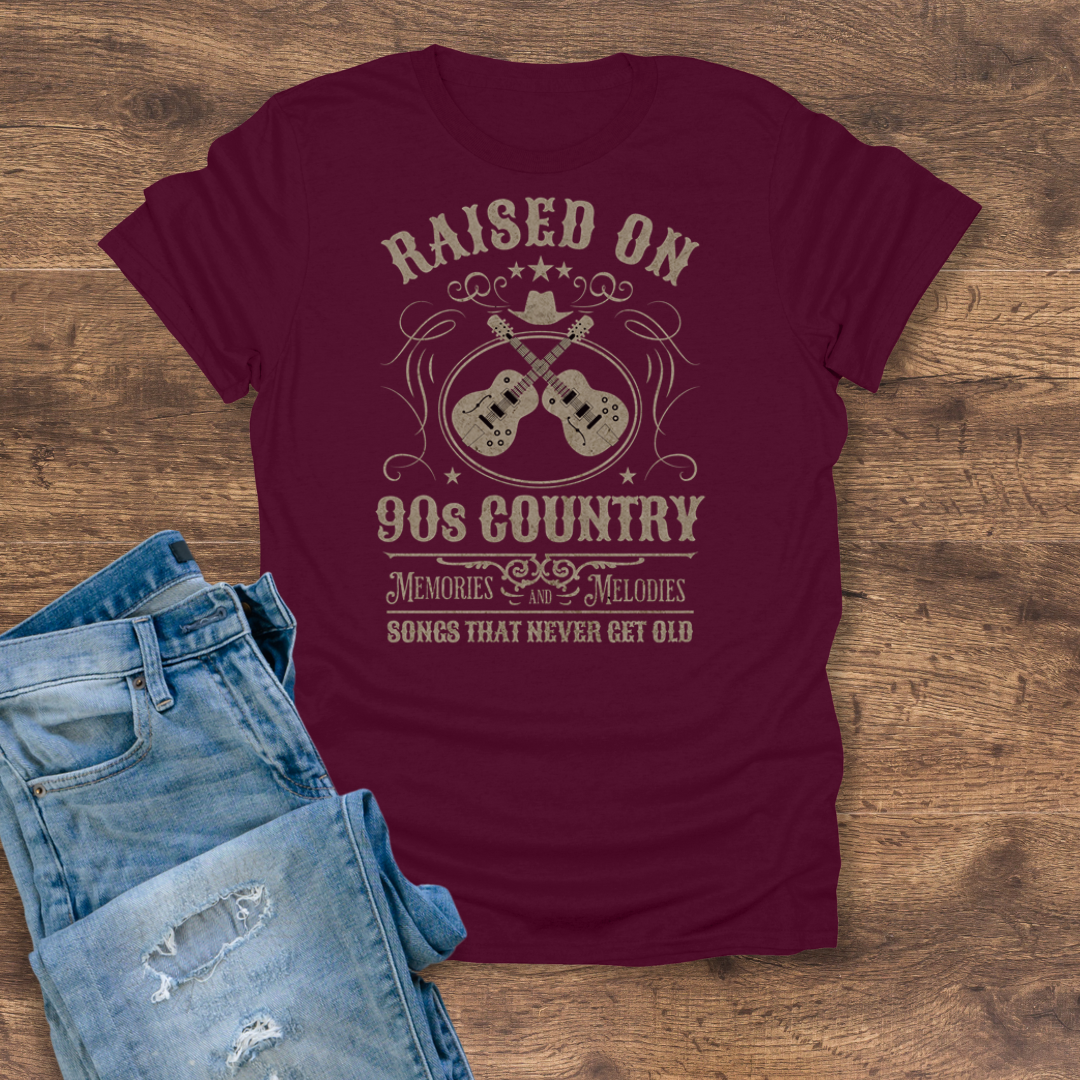 Raised on 90s Country Tee