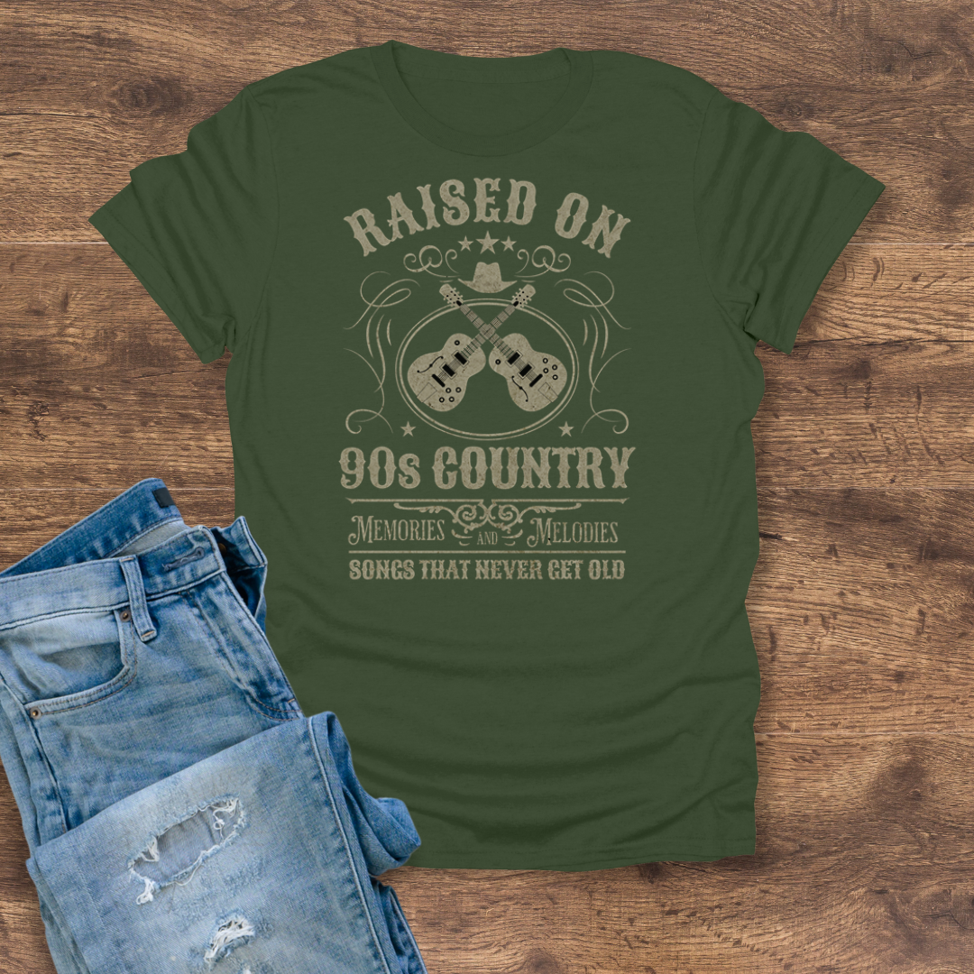 Raised on 90s Country Tee