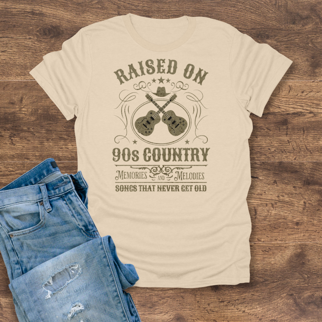 Raised on 90s Country Tee