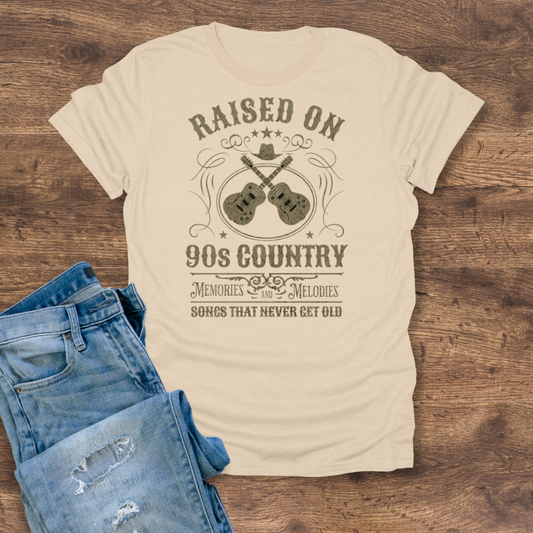 Raised on 90s Country Tee