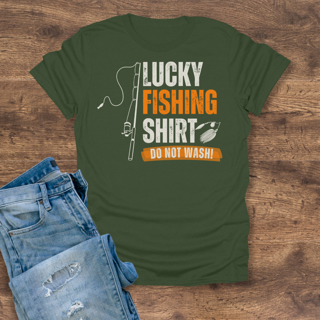 Lucky Fishing Shirt Tee